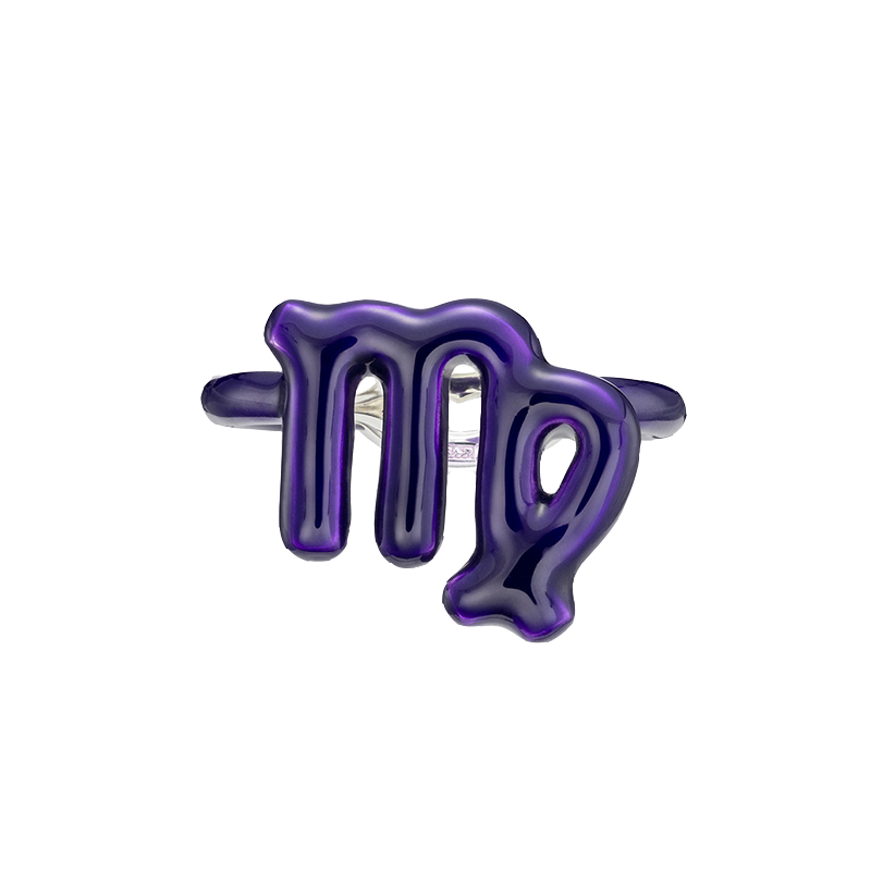 Virgo Hotglyph Purple