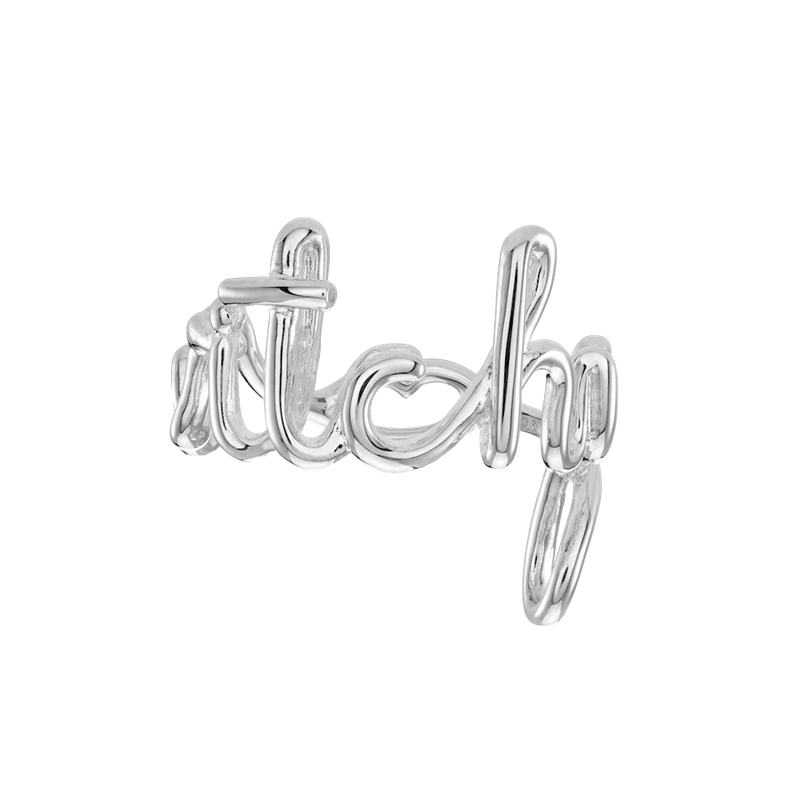 Witchy Hotscript Silver